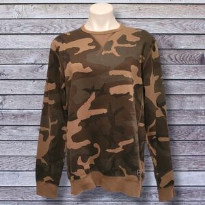Adidas Adult Medium Crewneck Camo Sweatshirt